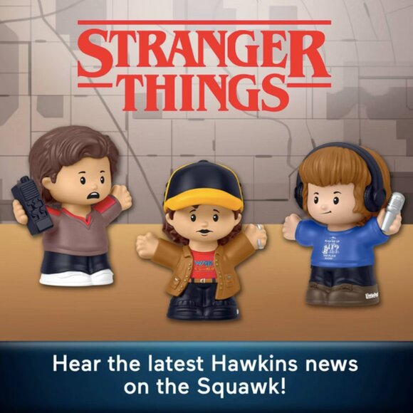 Little People Collector Stranger Things: The Squawk WSQK Figure Set NEW - Picture 2 of 6